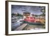 Old Barge-Nathan Wright-Framed Photographic Print