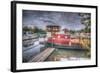 Old Barge-Nathan Wright-Framed Photographic Print