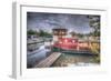 Old Barge-Nathan Wright-Framed Photographic Print