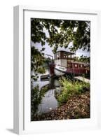 Old Barge-Nathan Wright-Framed Photographic Print