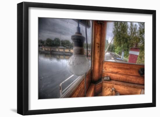 Old Barge-Nathan Wright-Framed Photographic Print