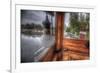 Old Barge-Nathan Wright-Framed Photographic Print