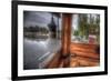 Old Barge-Nathan Wright-Framed Photographic Print