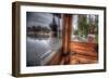 Old Barge-Nathan Wright-Framed Premium Photographic Print