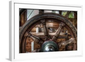 Old Barge-Nathan Wright-Framed Photographic Print