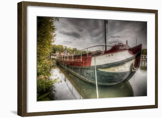 Old Barge-Nathan Wright-Framed Photographic Print