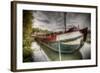 Old Barge-Nathan Wright-Framed Photographic Print