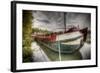 Old Barge-Nathan Wright-Framed Photographic Print