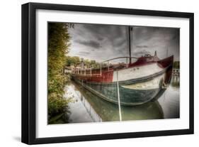 Old Barge-Nathan Wright-Framed Photographic Print