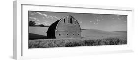 Old Barn in a Wheat Field, Palouse, Whitman County, Washington State, USA-null-Framed Photographic Print