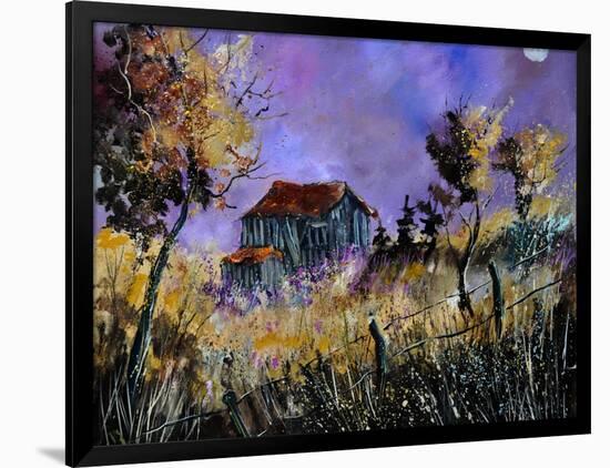 Old Barn In Ardennes-Pol Ledent-Framed Art Print