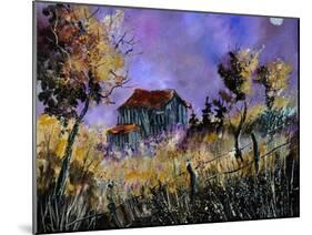 Old Barn In Ardennes-Pol Ledent-Mounted Art Print