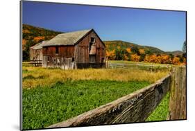 Old Barn in Kent, Connecticut, Usa-Sabine Jacobs-Mounted Premium Photographic Print