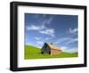 Old Barn in Wheat Field in Eastern Washington-Darrell Gulin-Framed Photographic Print