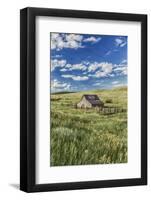 Old Barn, Montana, Usa-Peter Adams-Framed Photographic Print