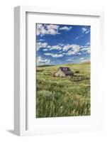 Old Barn, Montana, Usa-Peter Adams-Framed Photographic Print