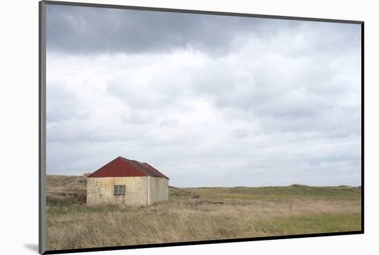 Old Barn, Reykjanes Peninsula, South West Iceland-Julia Wellner-Mounted Photographic Print