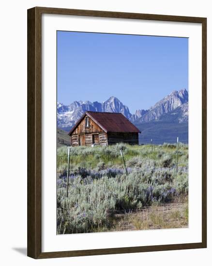 Old Barn, Sawtooth National Recreation Area, Idaho, USA-Jamie & Judy Wild-Framed Photographic Print