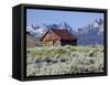 Old Barn, Sawtooth National Recreation Area, Idaho, USA-Jamie & Judy Wild-Framed Stretched Canvas