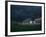 Old Barn Stands in a Wheat Field as a Thunderstorm Passes in the Distance Near Ogallah, Kansas-null-Framed Photographic Print