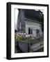 Old Barn with Wagon in Meadow, Whitman County, Washington, USA-Julie Eggers-Framed Photographic Print