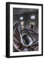 Old Barracks Near Berlin with Stairs-null-Framed Photographic Print