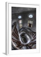 Old Barracks Near Berlin with Stairs-null-Framed Photographic Print