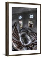 Old Barracks Near Berlin with Stairs-null-Framed Photographic Print