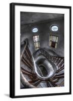 Old Barracks Near Berlin with Stairs-null-Framed Photographic Print