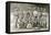 Old Baseball Team Photograph-null-Framed Stretched Canvas