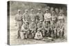 Old Baseball Team Photograph-null-Stretched Canvas