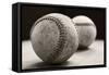 Old Baseballs-Edward M. Fielding-Framed Stretched Canvas