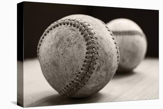 Old Baseballs-Edward M. Fielding-Stretched Canvas