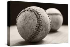 Old Baseballs-Edward M. Fielding-Stretched Canvas