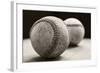 Old Baseballs-Edward M. Fielding-Framed Photographic Print