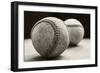 Old Baseballs-Edward M. Fielding-Framed Photographic Print