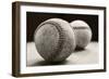 Old Baseballs-Edward M. Fielding-Framed Photographic Print