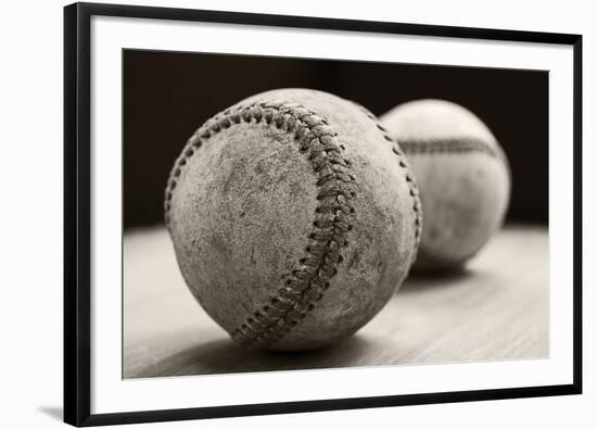 Old Baseballs-Edward M. Fielding-Framed Premium Photographic Print