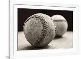 Old Baseballs-Edward M. Fielding-Framed Photographic Print