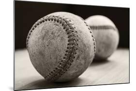 Old Baseballs-Edward M. Fielding-Mounted Photographic Print