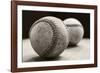 Old Baseballs-Edward M. Fielding-Framed Photographic Print