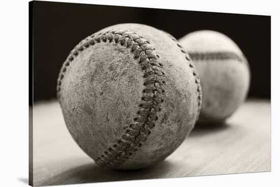 Old Baseballs-Edward M. Fielding-Stretched Canvas