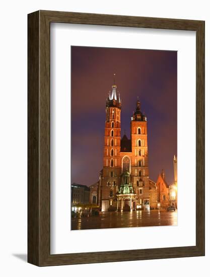 Old Basilica in Krakow - Poland-remik44992-Framed Photographic Print