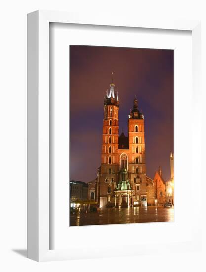 Old Basilica in Krakow - Poland-remik44992-Framed Photographic Print