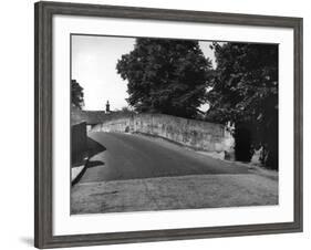 Old Baslow Bridge-Fred Musto-Framed Photographic Print