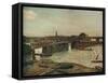 'Old Battersea Bridge', 1874 (1933)-Walter Greaves-Framed Stretched Canvas