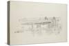 Old Battersea Bridge, 1879, Published 1887-James Abbott McNeill Whistler-Stretched Canvas