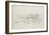 Old Battersea Bridge, 1879, Published 1887-James Abbott McNeill Whistler-Framed Giclee Print