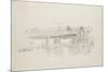 Old Battersea Bridge, 1879, Published 1887-James Abbott McNeill Whistler-Mounted Giclee Print