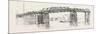 Old Battersea Bridge, from an Etching by J.A. Mcn. Whistler. London, Uk-null-Mounted Giclee Print